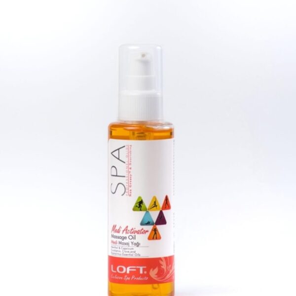 Spa Tipi Enerji Veren Doğal Masaj Yağı