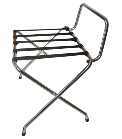 Otel Tipi Metal Arkalıklı Valizlik