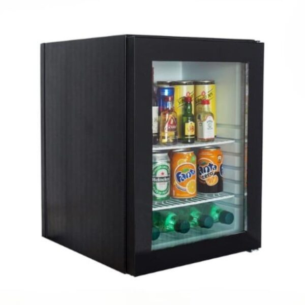 Siyah Cam Kapı Minibar